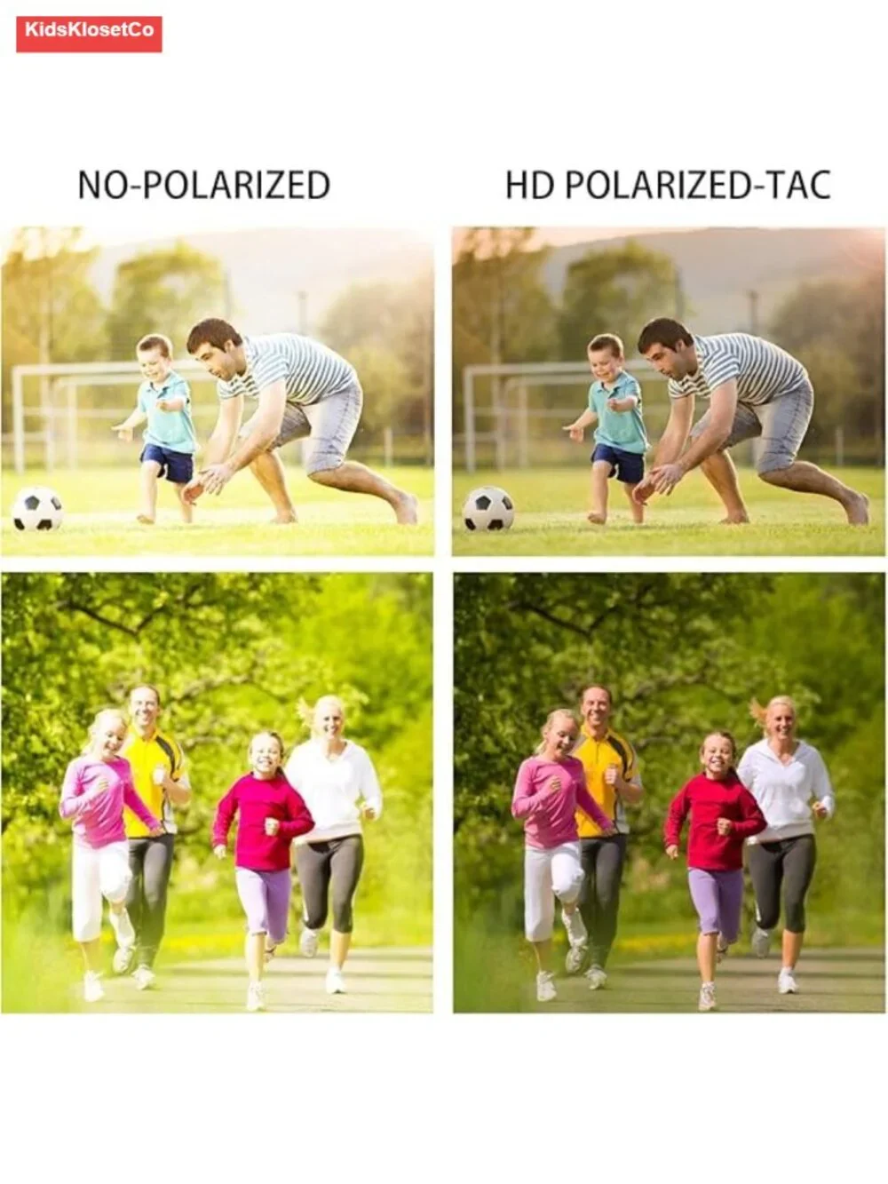 Kids Polarized Sunglasses Flexible TPEE Frame Sport Baseball Running Cycling